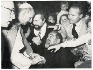 Rocca di Papa 20 settembre 1972, incontro con Papa Paolo VI